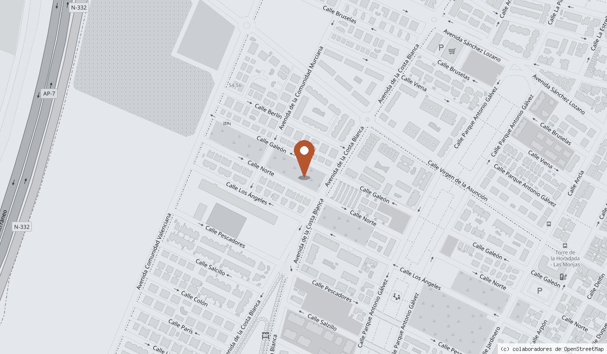 Mapa de situación: Oficina de ventas