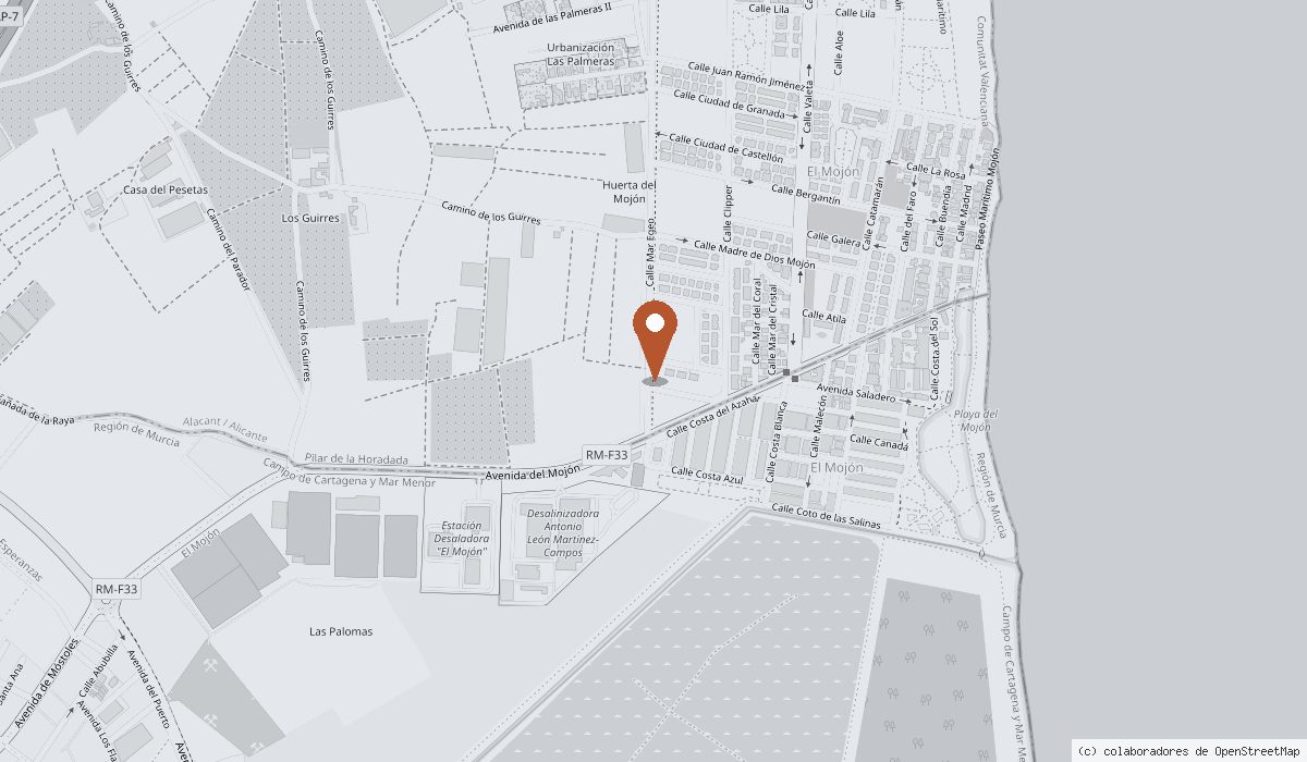 Mapa de situación de Porto Marina Arena