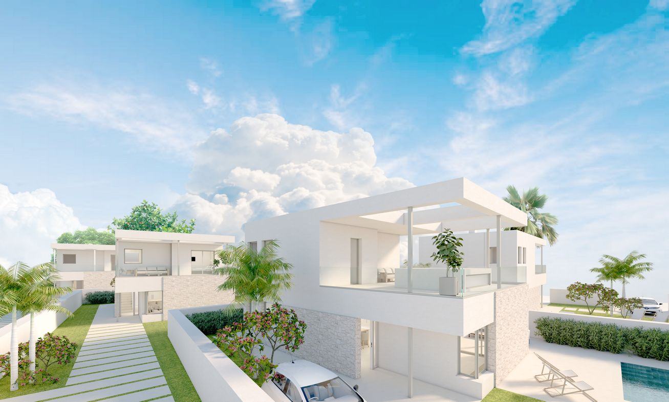 Vista general de las villas